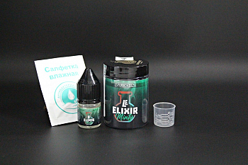 Ароматизатор DARK X SIZE Le Elixir SHORT+ "Minty" (на 30мл)  + флакон 30мл