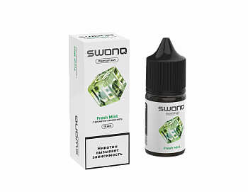 Ар SWONQ ICE SALT "Fresh Mint / Свежая Мята" 30-18